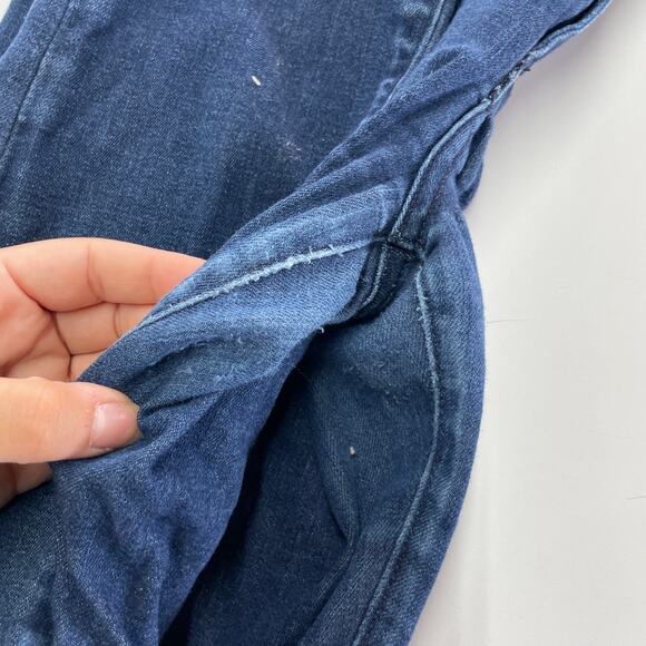 Joes Jeans Womens 30 Maternity Blue Stretch Denim Flawless Mid Rise Skinny - Picture 14 of 14